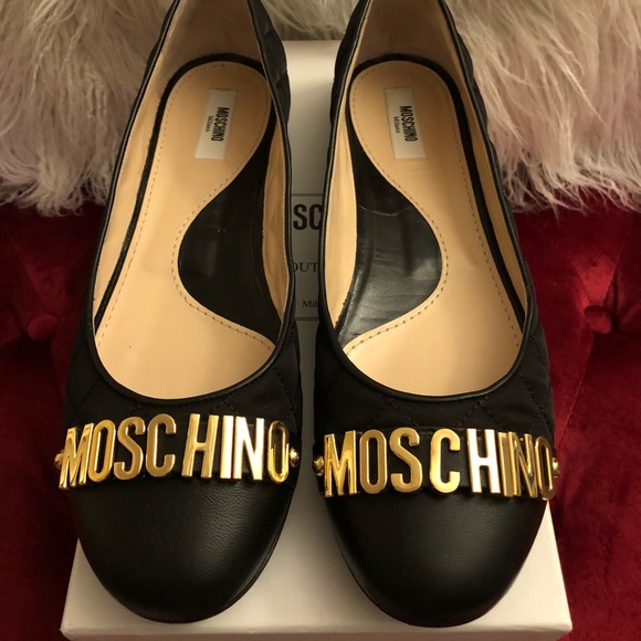 moschino ballerina flats